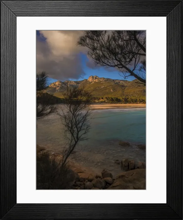 Framed Print : Trousers point dusk, Flinders Island, Bass Strait, Tasmania, Australia Framed Print : Trousers point dusk, Flinders Island, Bass Strait, Tasmania, Australia
