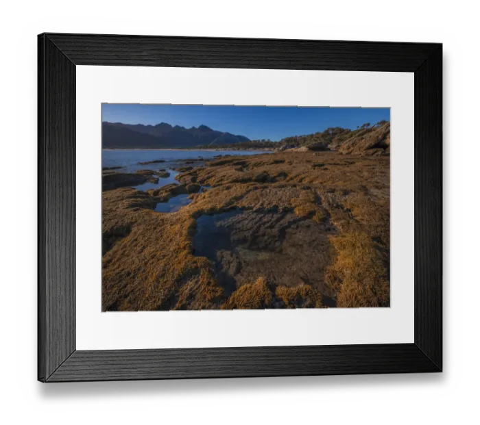 Framed Print : Early morning just after dawn at Fotheringate beach, Flinders Island, Bass Strait, Tasmania, Australia Framed Print : Early morning just after dawn at Fotheringate beach, Flinders Island, Bass Strait, Tasmania, Australia