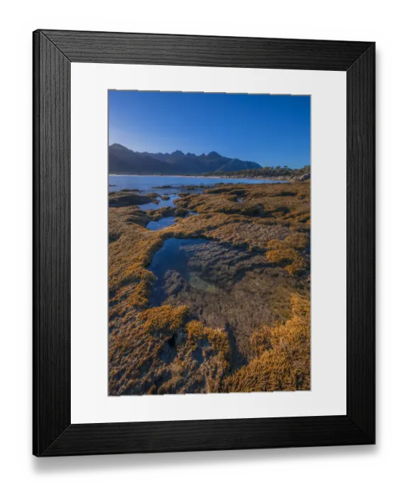Framed Print : Early morning just after dawn at Fotheringate beach, Flinders Island, Bass Strait, Tasmania, Australia Framed Print : Early morning just after dawn at Fotheringate beach, Flinders Island, Bass Strait, Tasmania, Australia