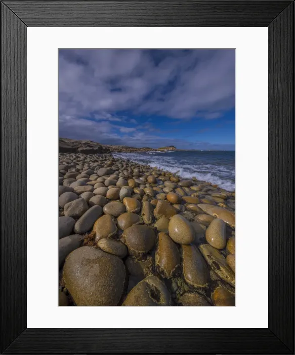 Framed Print : A view of Egg beach on the west coastline of Flinders Island, Bass Strait, Tasmania, Australia Framed Print : A view of Egg beach on the west coastline of Flinders Island, Bass Strait, Tasmania, Australia