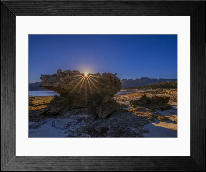 Framed Print : Fotheringate beach at low tide, Flinders Island, Bass Strait, Tasmania, Australia Framed Print : Fotheringate beach at low tide, Flinders Island, Bass Strait, Tasmania, Australia
