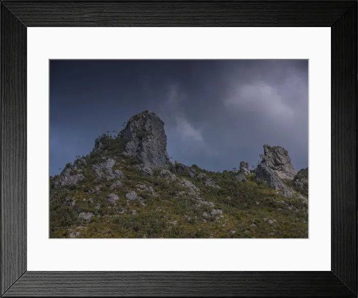 Framed Print : Scenic view of Lake Pedder in the south west wilderness of Tasmania, Australia