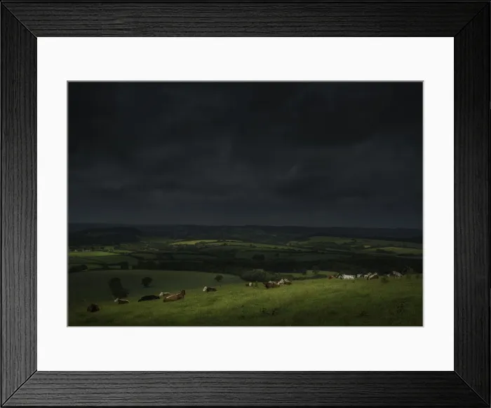 Framed Print : The lovely rolling hills and magnificent countryside of the Cranborne Chase, Dorset, England, United Kingdom Framed Print : The lovely rolling hills and magnificent countryside of the Cranborne Chase, Dorset, England, United Kingdom