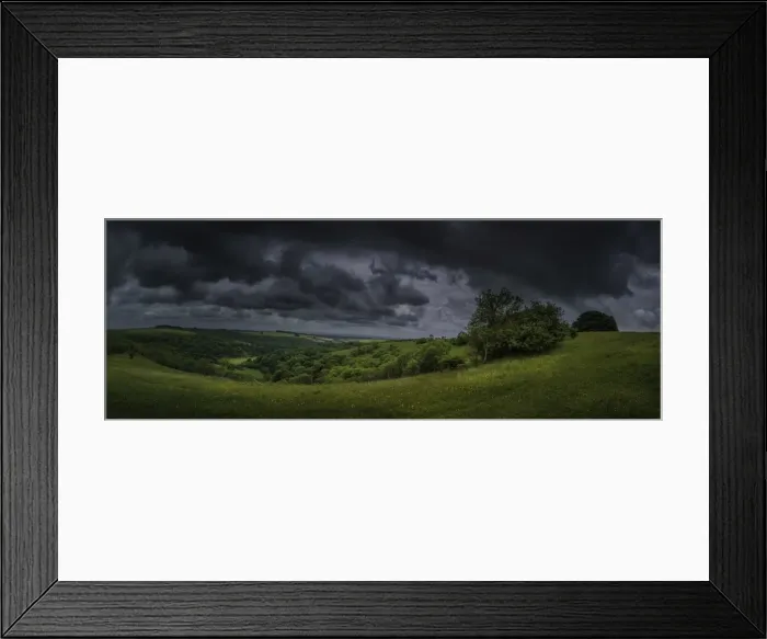 Framed Print : The lovely rolling hills and magnificent countryside of the Cranborne Chase, Dorset, England, United Kingdom Framed Print : The lovely rolling hills and magnificent countryside of the Cranborne Chase, Dorset, England, United Kingdom
