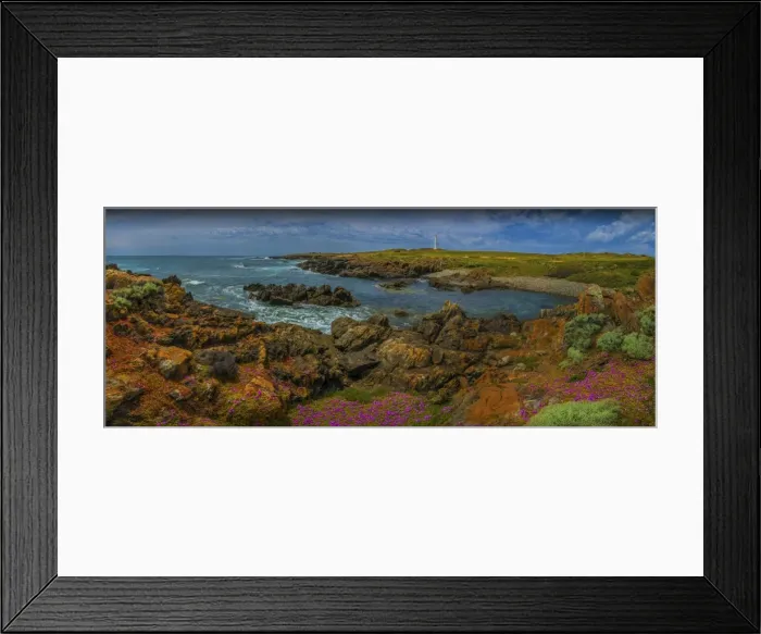 Framed Print : Cape Wickham lighthouse King Island, Bass Strait Tasmania, Australia
