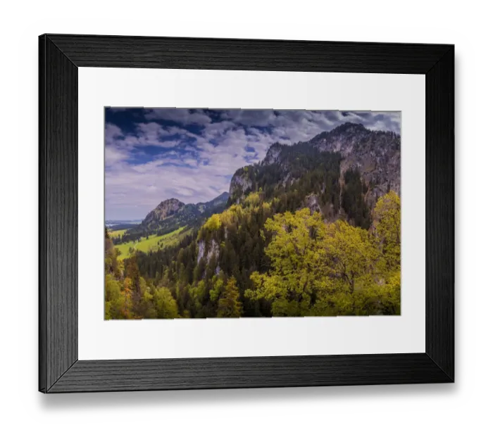 Framed Print : Scenic view, Neuschwantein, Bavaria, Germany