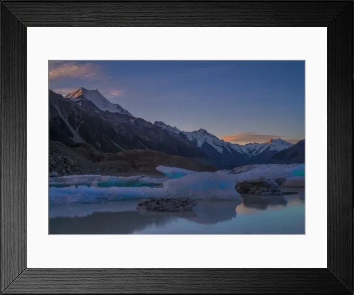 Framed Print : Tasman lake, Mount Cook Aoraki national park, south island, New Zealand Framed Print : Tasman lake, Mount Cook Aoraki national park, south island, New Zealand
