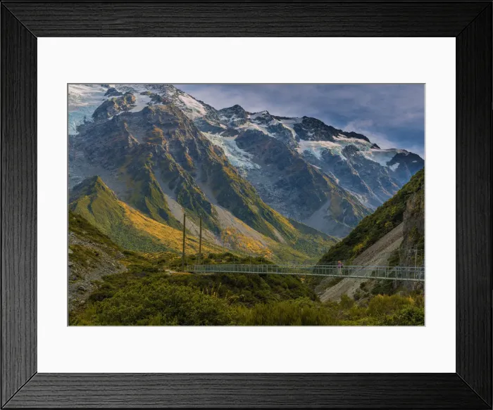 Framed Print : Hooker Valley, Mount cook Aoraki National Park, south Island of New Zealand Framed Print : Hooker Valley, Mount cook Aoraki National Park, south Island of New Zealand