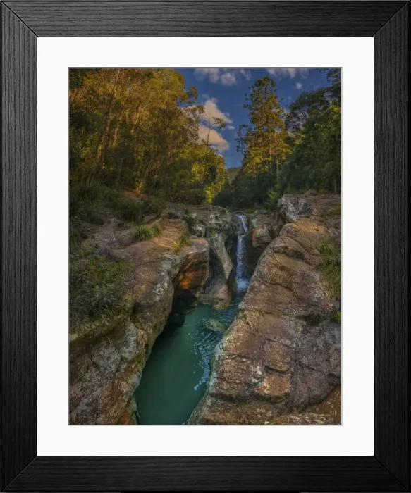 Framed Print : Killarny Glen rainforest, Hinterland of southern Queensland, Australia