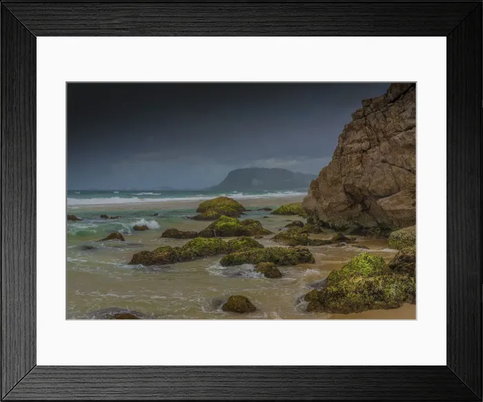 Framed Print : Nobbies beach, on the Gold coast of southern Queensland, Australia