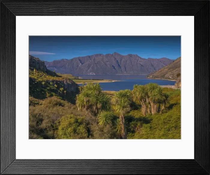 Framed Print : Lake Hawea, South Island of New Zealand