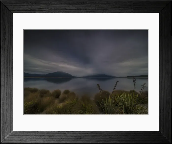 Framed Print : Moana lake, South Island of New Zealand