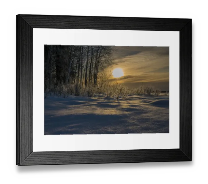 Framed Print : Approaching Dusk in winter at Lassbyn, Lapland, Sweden Framed Print : Approaching Dusk in winter at Lassbyn, Lapland, Sweden