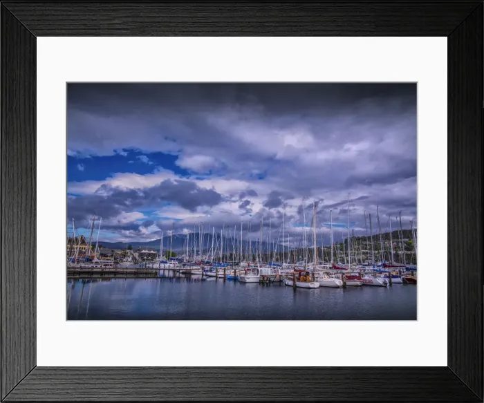 Framed Print : View to Mount Wellington from the Yacht club at Bellerive, Hobart, Tasmania Framed Print : View to Mount Wellington from the Yacht club at Bellerive, Hobart, Tasmania