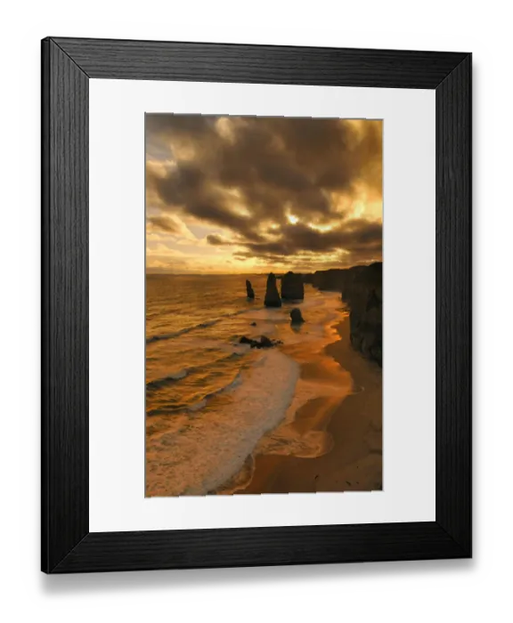 Framed Print : Shipwreck coastline, Victoria, Australia Framed Print : Shipwreck coastline, Victoria, Australia