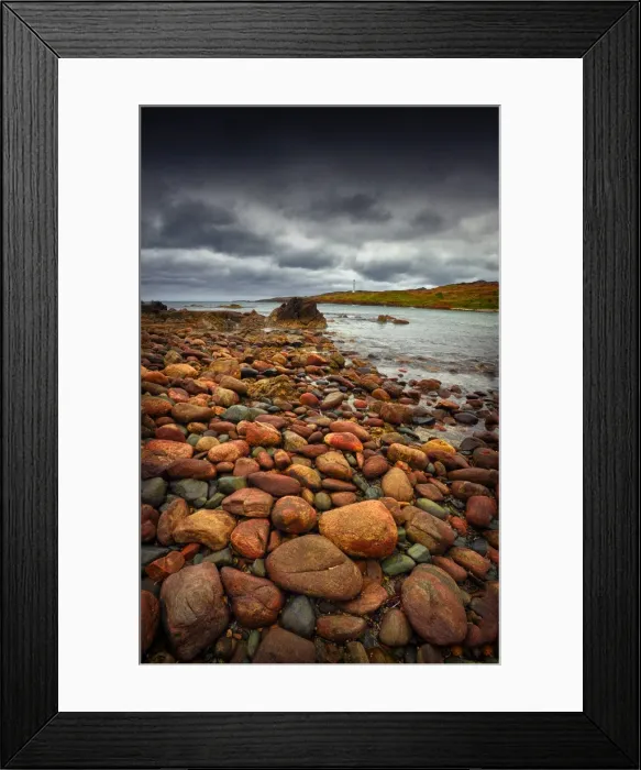 Framed Print : Stormy weather, King Island, Bass Strait, Tasmania, Australia