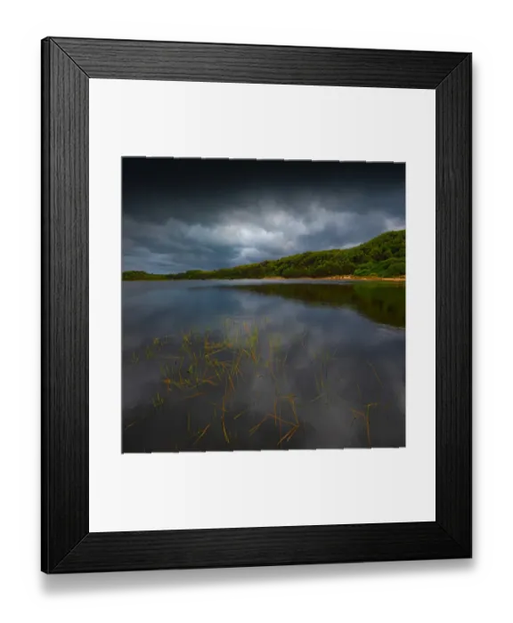 Framed Print : Stormy weather, King Island, Bass Strait, Tasmania, Australia