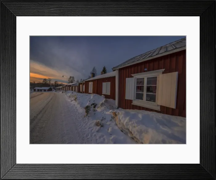 Framed Print : A view of the historic village of old Lulea, Lapland, Sweden Framed Print : A view of the historic village of old Lulea, Lapland, Sweden