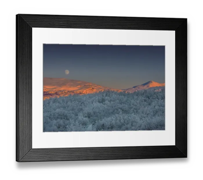 Framed Print : Evening light at Bjorkliden, Lapland, Sweden Framed Print : Evening light at Bjorkliden, Lapland, Sweden