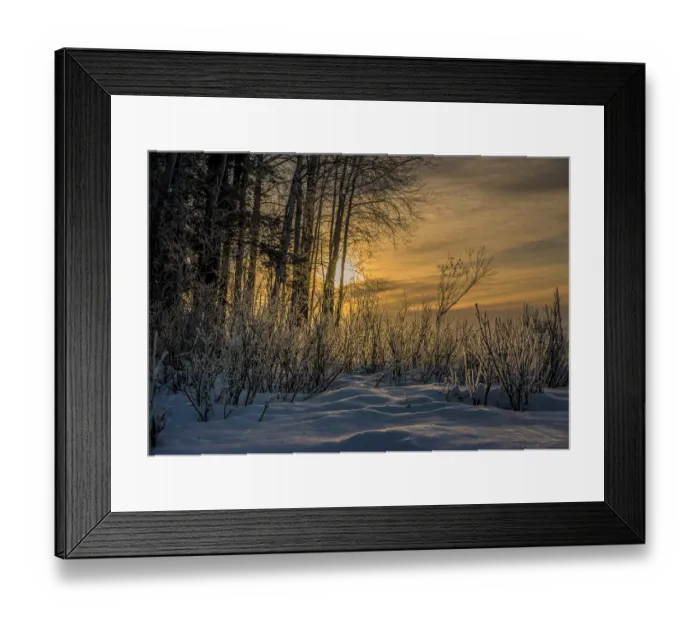 Framed Print : Approaching Dusk in winter at Lassbyn, Lapland, Sweden Framed Print : Approaching Dusk in winter at Lassbyn, Lapland, Sweden