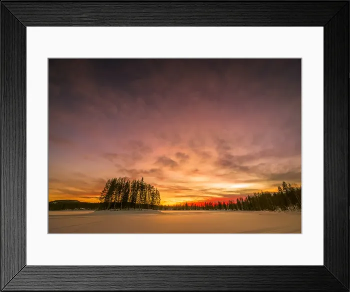 Framed Print : Lapland, Sweden Framed Print : Lapland, Sweden