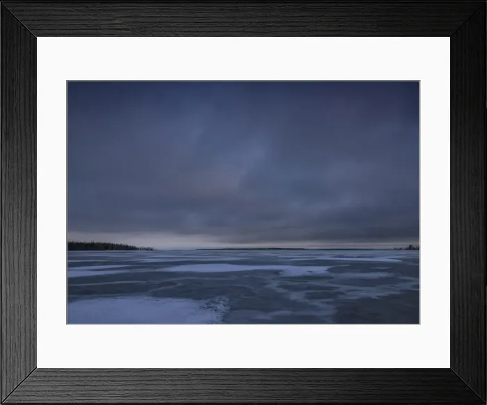 Framed Print : Winter scene on the coastline of the Baltic sea near Ranea, Lapland, Sweden Framed Print : Winter scene on the coastline of the Baltic sea near Ranea, Lapland, Sweden