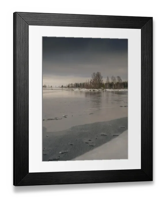 Framed Print : Winter scene on the coastline of the Baltic sea near Ranea, Lapland, Sweden Framed Print : Winter scene on the coastline of the Baltic sea near Ranea, Lapland, Sweden