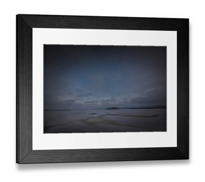 Framed Print : Winter scene on the coastline of the Baltic sea near Ranea, Lapland, Sweden Framed Print : Winter scene on the coastline of the Baltic sea near Ranea, Lapland, Sweden