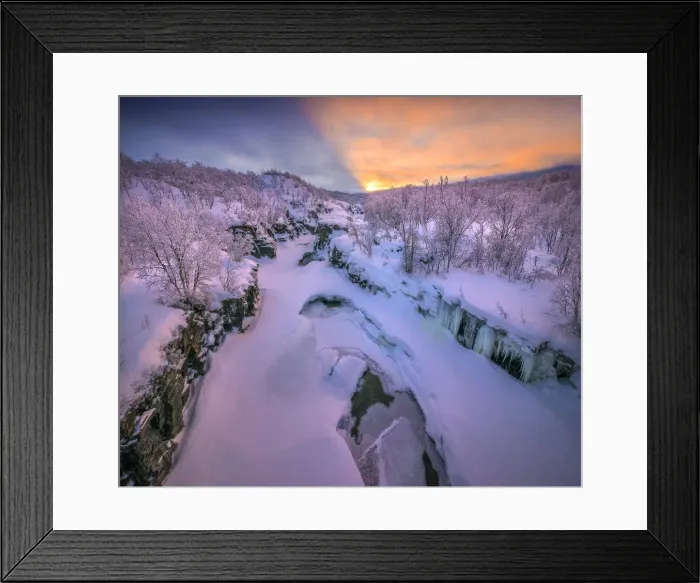 Framed Print : Southern Lightscapes Australia Collection