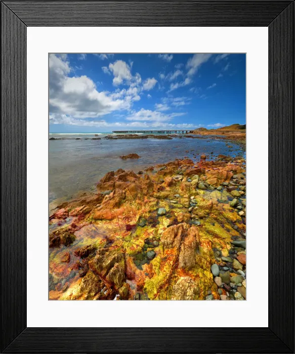 Framed Print : Naracoopa coastline on King Island, Bass Strait, Tasmania, Australia Framed Print : Naracoopa coastline on King Island, Bass Strait, Tasmania, Australia