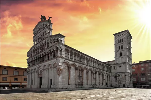 San Michele in Foro, Lucca, Tuscany, Central Italy