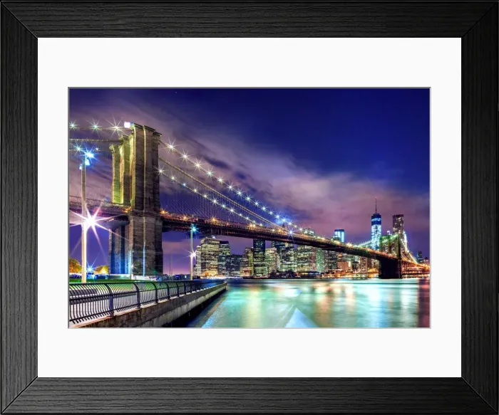 Framed Print : New York Skyline Framed Print : New York Skyline