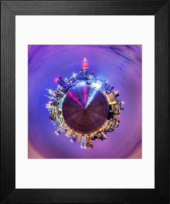 Framed Print : New York Skyline