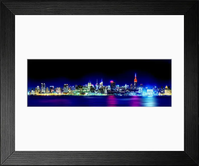 Framed Print : New York Skyline