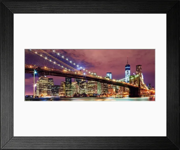 Framed Print : New York Skyline Framed Print : New York Skyline