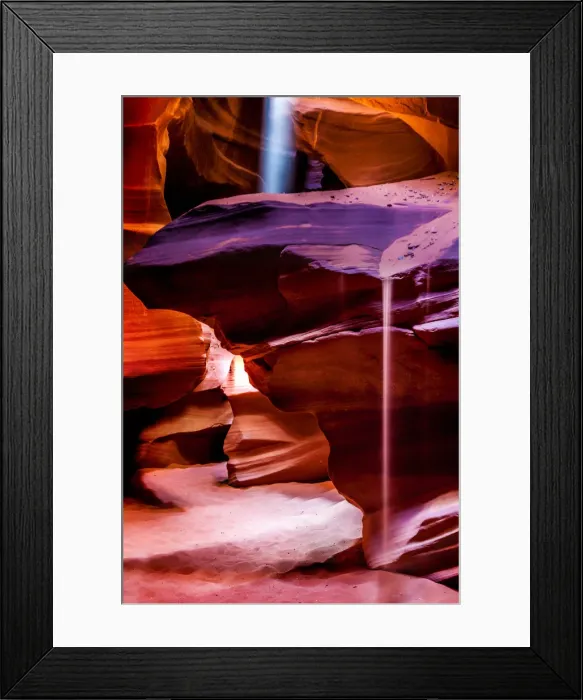 Framed Print : Flowing Sand of Antelope Canyon Framed Print : Flowing Sand of Antelope Canyon