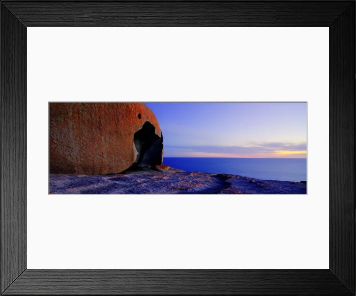 Framed Print : Remarkable Rocks Kangaroo Island