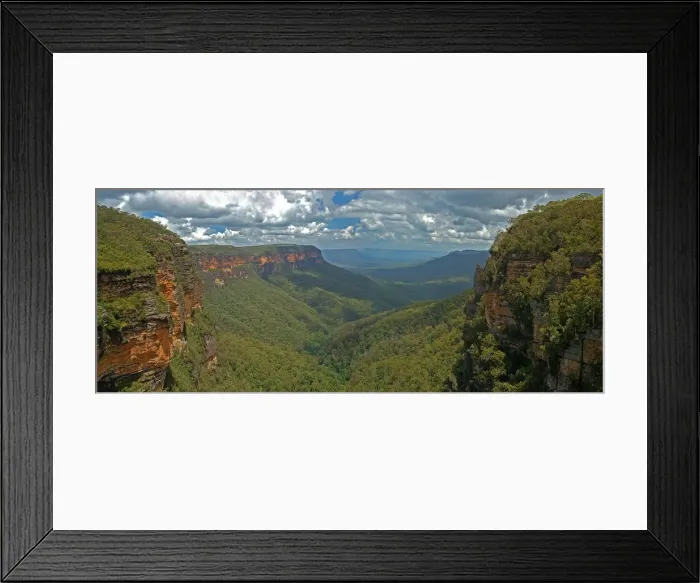 Framed Print : Jamison Valley