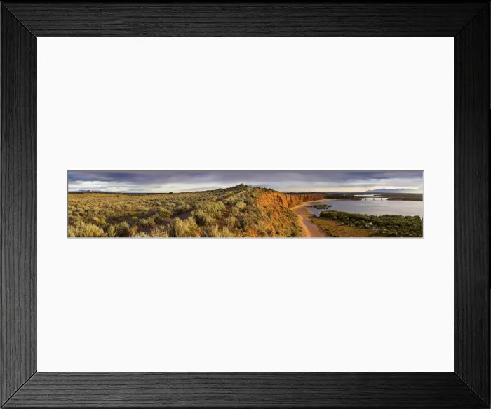 Framed Print : Red cliffs Port Augusta