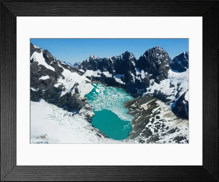 Framed Print : Green Lake at South Island