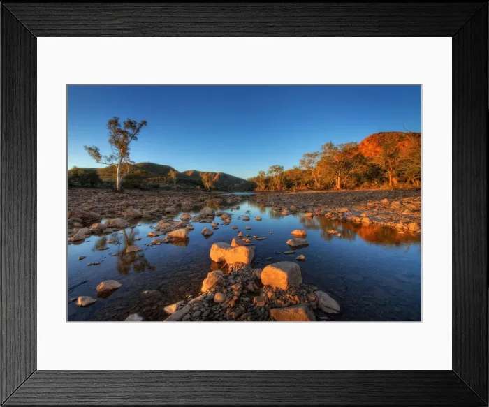 Framed Print : Aroona Sanctuary Leigh Creek