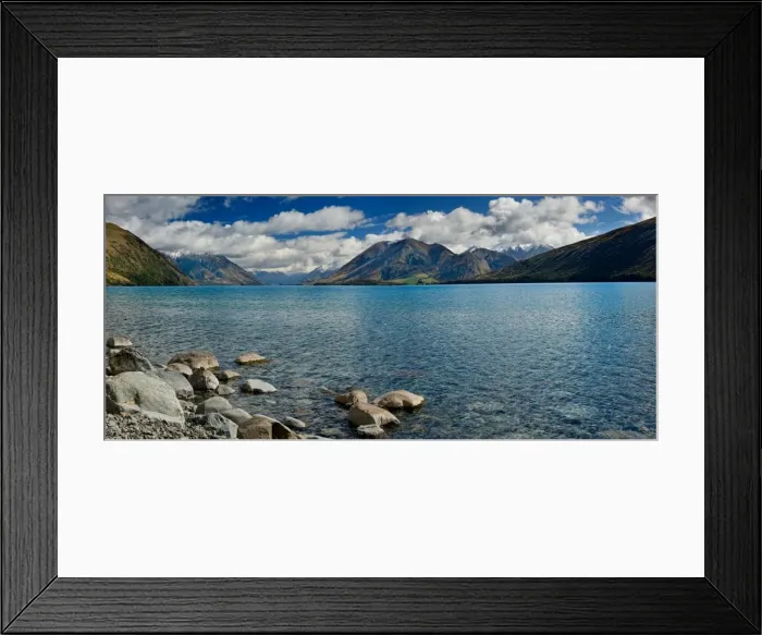 Framed Print : Lake Coleridge South Island New Zealand