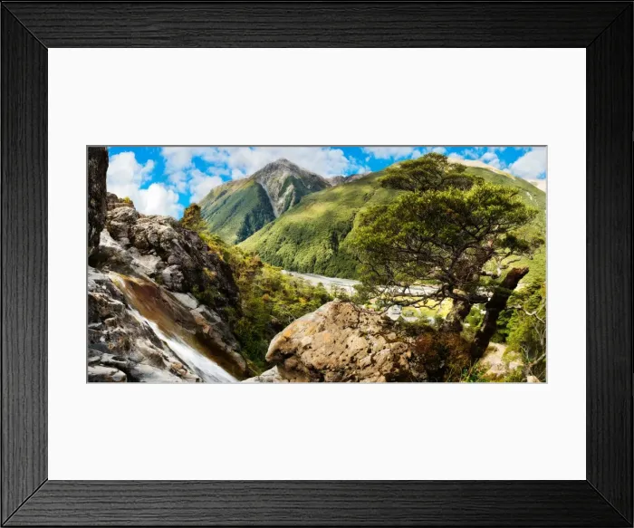 Framed Print : Avalanche Peak Arthurs Pass New Zealand Framed Print : Avalanche Peak Arthurs Pass New Zealand