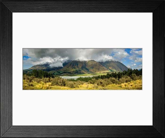 Framed Print : Mt Hutt South Island New Zealand