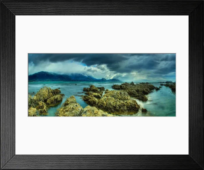 Framed Print : Kaikoura. Stormy morning at Kaikoura Framed Print : Kaikoura. Stormy morning at Kaikoura