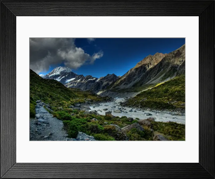 Framed Print : Mt Cook South Island New Zealand
