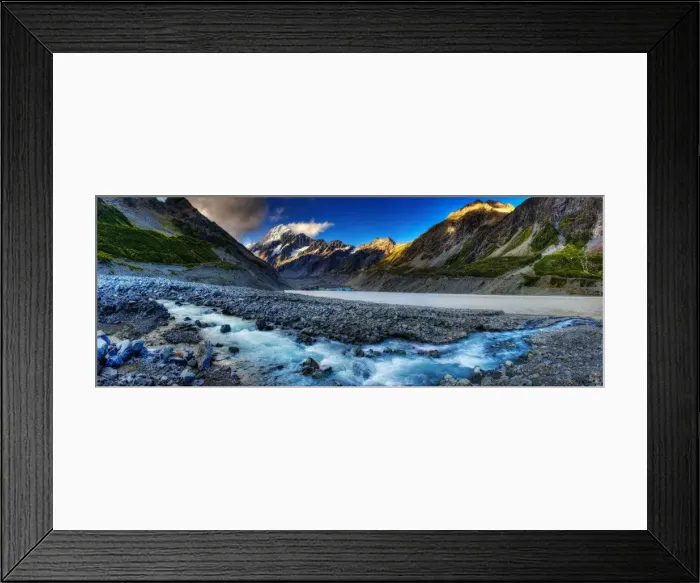 Framed Print : Mt Cook south island, New Zealand