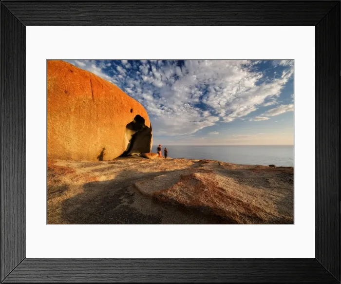Framed Print : Remarkable Rocks Kangaroo Island SA