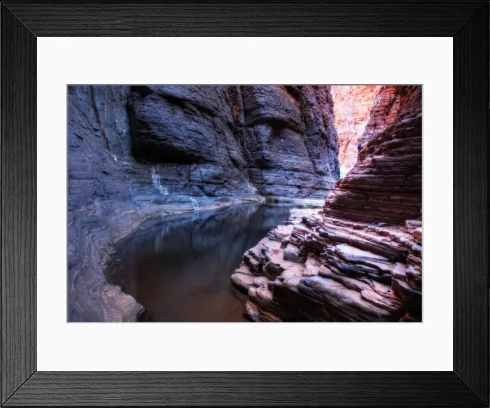 Framed Print : Centre of the earth Karijini National Park WA Framed Print : Centre of the earth Karijini National Park WA