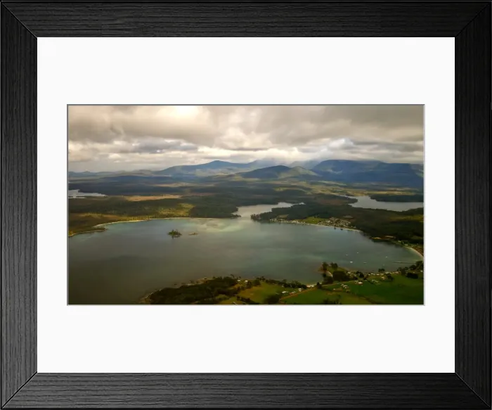 Framed Print : Southport bay, Pelican Island and Hythe view